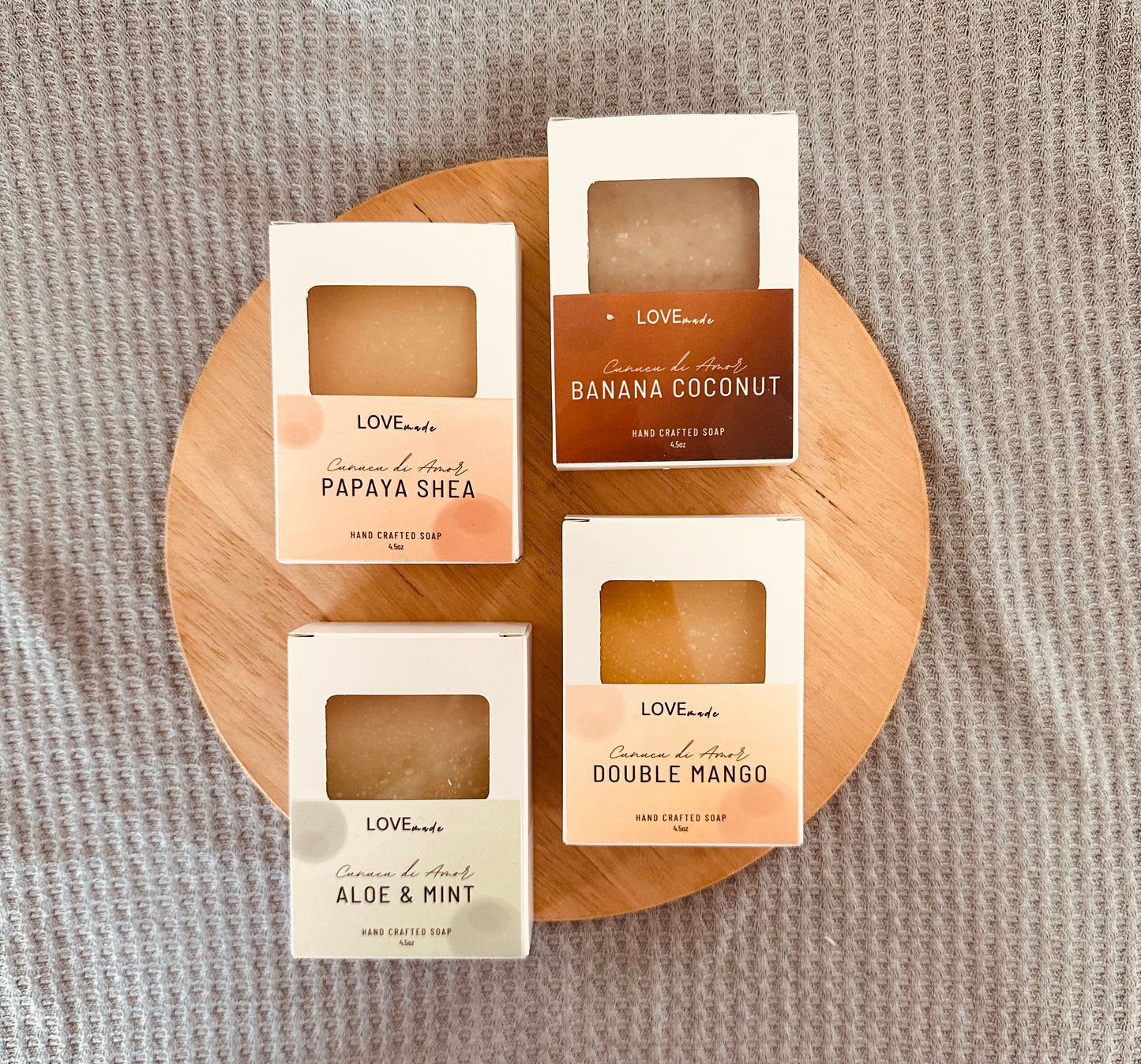 Cunucu di Amor Moisturizing Soap Bars